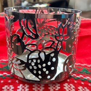 Bath and Body Works metal candle holder